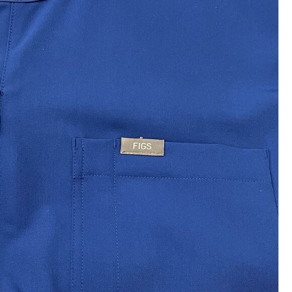 Figs Rafaela Cargo Scrub Jumpsuit XL Royal blue Technical Collection Jogger - Picture 4 of 5